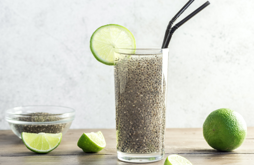 Chia Seed water benefits for skin